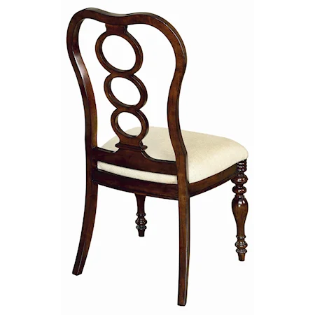 Napolean Side Chair with Fabric Seat